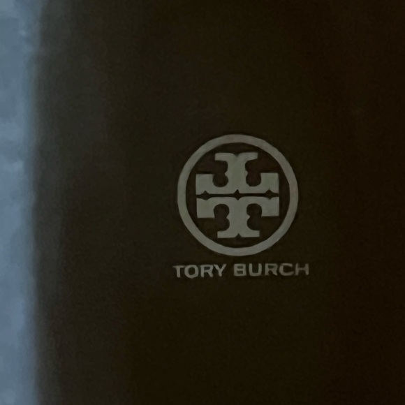 Tory Burch Black and Brown Logo Boots - Picture 4 of 7